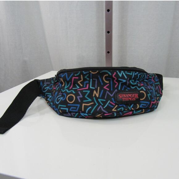 Stranger Things 80s Funko Fanny Pack Belt Bag Retro Neon Starcourt Mall Unisex - Picture 1 of 5